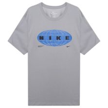 Футболка мужская Nike Dri-FIT Graphic Tee (серый)