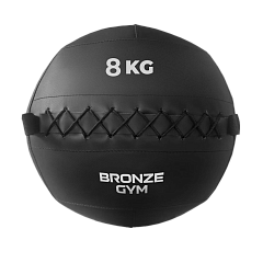 Мяч набивной BRONZE GYM, 8 кг.