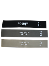 Комплект мини-лент BRONZE GYM, 3 шт.