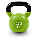 Гиря BRONZE GYM в виниловой оболочке 24 кг - фото № 1