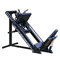 Жим ногами/Гакк-присед Body Solid GLPH1100B черный - фото № 1