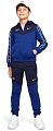 Толстовка для мальчиков Nike Sportswear B Repeat Sweatjacket Full-Zip Hoodie (синий) - фото № 3