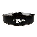 Пояс атлетический BRONZE GYM натуральная кожа 115 см - фото № 1