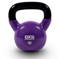 Гиря BRONZE GYM в виниловой оболочке 12 кг - фото № 1